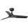 FARO 33825WT - Stropní ventilátor HEY S černá pr. 90 cm Wi-Fi Tuya + dálkové ovládání