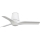 FARO 33826-1TW - LED Stmívatelný stropní ventilátor HEY TUB S LED/10W/230V 2700/4000/6000K bílá pr. 90 cm + dálkové ovládání