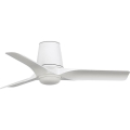 FARO 33826WT-1TW - LED Stmívatelný stropní ventilátor HEY TUB S LED/10W/230V 2700/4000/6000K bílá pr. 90 cm Wi-Fi Tuya + dálkové ovládání