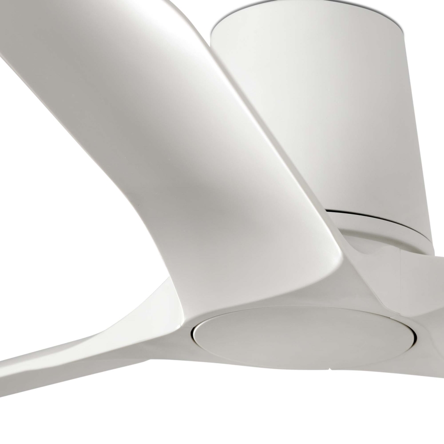 FARO 33826WT - Stropní ventilátor HEY TUB S bílá pr. 90 cm Wi-Fi Tuya + dálkové ovládání