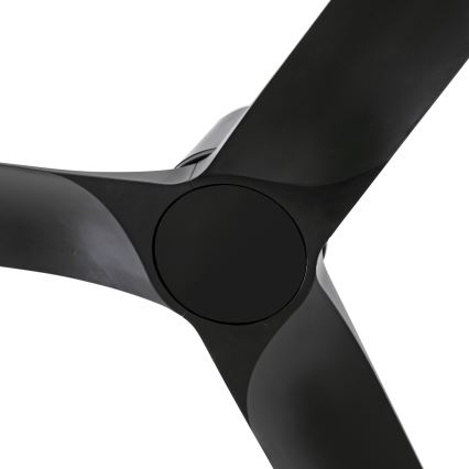 FARO 33827WT - Stropní ventilátor HEY TUB S černá pr. 90 cm Wi-Fi Tuya + dálkové ovládání
