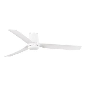FARO 33828 - Stropní ventilátor PUNT TUB M bílá pr. 130 cm + dálkové ovládání