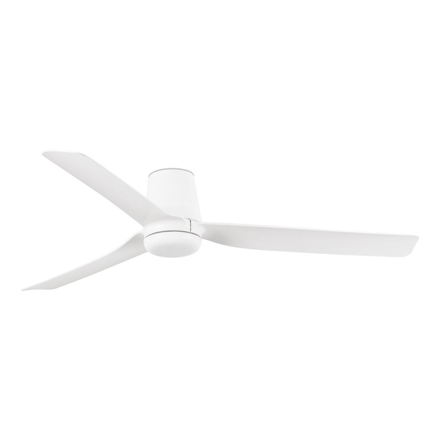 FARO 33828 - Stropní ventilátor PUNT TUB M bílá pr. 130 cm + dálkové ovládání