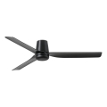 FARO 33830 - Stropní ventilátor PUNT TUB M černá pr. 130 cm + dálkové ovládání