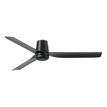 FARO 33830 - Stropní ventilátor PUNT TUB M černá pr. 130 cm + dálkové ovládání