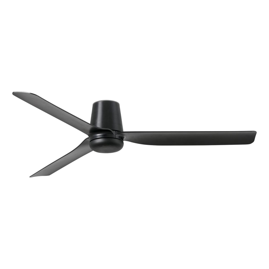 FARO 33830 - Stropní ventilátor PUNT TUB M černá pr. 130 cm + dálkové ovládání