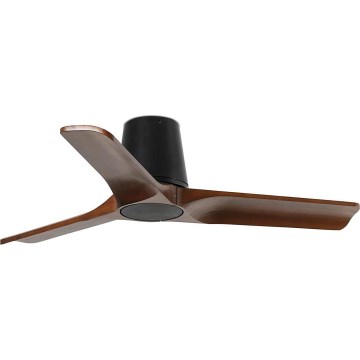 FARO 33837 - Stropní ventilátor HEYWOOD TUB S borovice/černá pr. 90 cm + dálkové ovládání