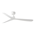 FARO 34194 - Stropní ventilátor ROCKER M pr. 132 cm bílá + dálkové ovládání