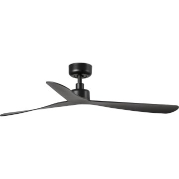 FARO 34196 - Stropní ventilátor ROCKER M pr. 132 cm černá + dálkové ovládání