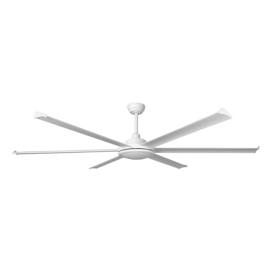 FARO 34202-130 - LED Stropní ventilátor ROTTERDAM XL LED/32W/230V bílá pr. 200 cm + dálkové ovládání