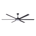 FARO 34203-130 - LED Stropní ventilátor ROTTERDAM XL LED/32W/230V černá pr. 200 cm + dálkové ovládání