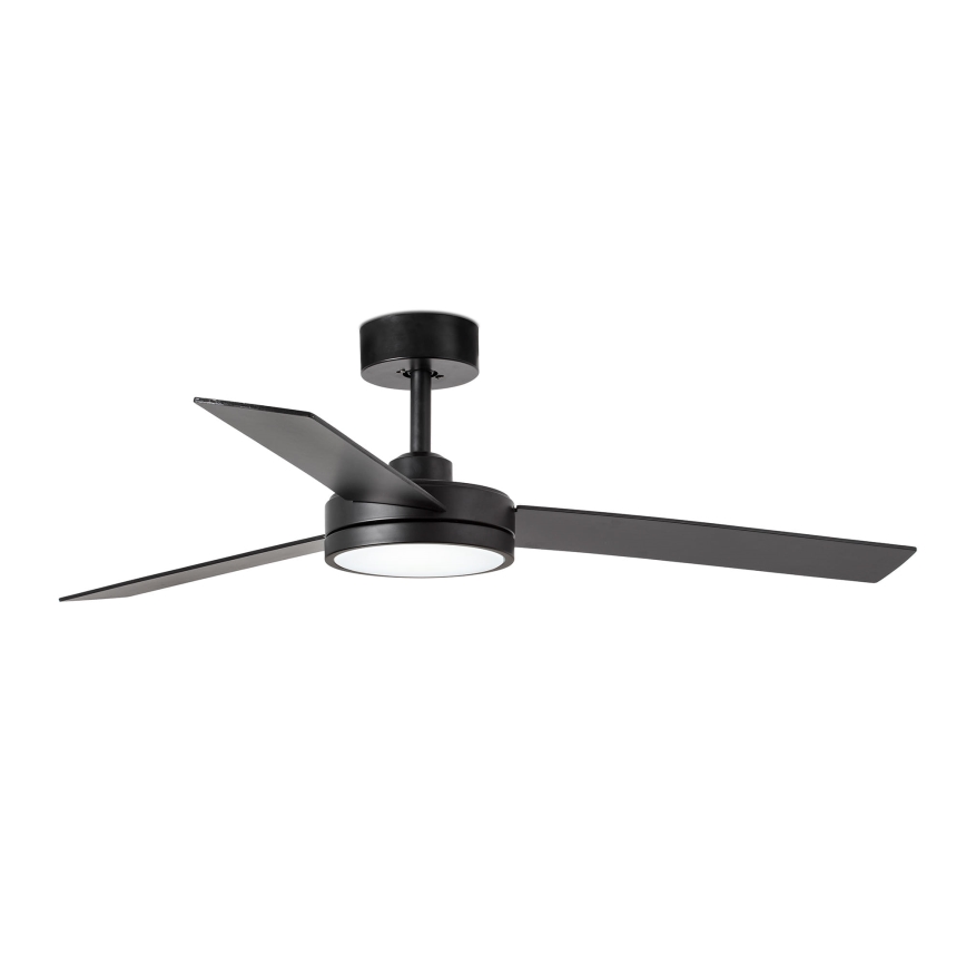 FARO 34261 - LED Stropní ventilátor BARTH LED/24W/230V černá + dálkové ovládání