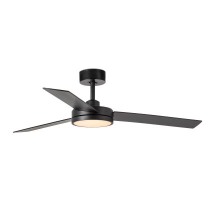 FARO 34261 - LED Stropní ventilátor BARTH LED/24W/230V černá + dálkové ovládání