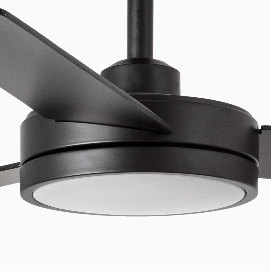 FARO 34261 - LED Stropní ventilátor BARTH LED/24W/230V černá + dálkové ovládání