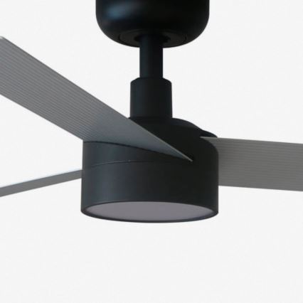 FARO 34285WT1S - LED Stmívatelný stropní ventilátor CRUISER S LED/18W/230V 2700/3000/4000K pr. 106 cm šedá/černá Wi-Fi Tuya + dálkové ovládání