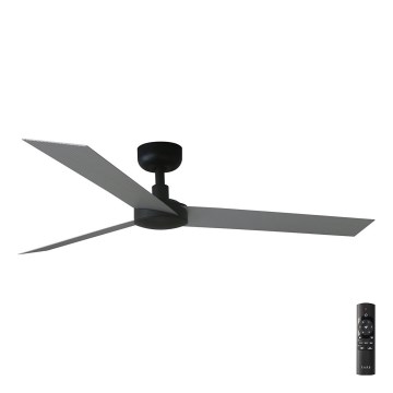 FARO 34286 - Stropní ventilátor CRUISER L černá pr. 132 cm + dálkové ovládání