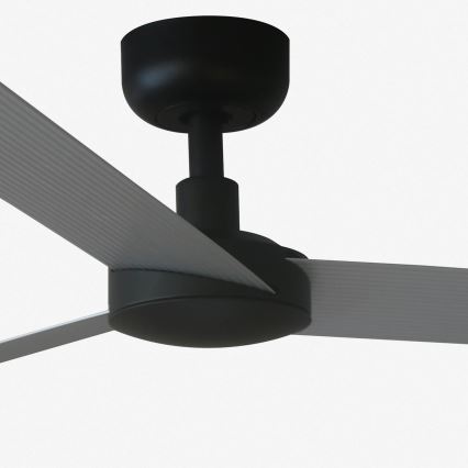 FARO 34286 - Stropní ventilátor CRUISER L černá pr. 132 cm + dálkové ovládání