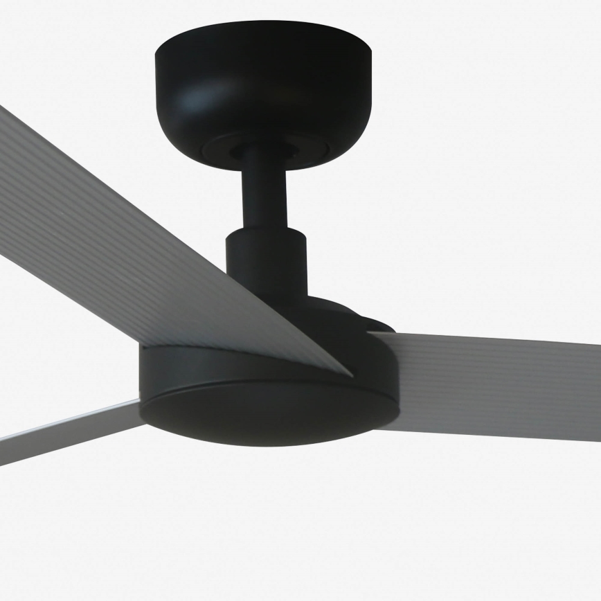 FARO 34286 - Stropní ventilátor CRUISER L černá pr. 132 cm + dálkové ovládání