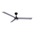FARO 342871S - LED Stmívatelný stropní ventilátor CRUISER XL LED/18W/230V 2700/3000/4000K pr. 160 cm šedá/černá + dálkové ovládání