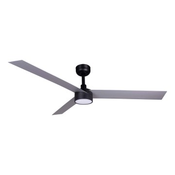 FARO 342871S - LED Stmívatelný stropní ventilátor CRUISER XL LED/18W/230V 2700/3000/4000K pr. 160 cm šedá/černá + dálkové ovládání