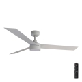 FARO 34290-1TW - LED Stmívatelný ventilátor CRUISER LED/20W/230V 2700/3000/4000K pr. 132 cm bílá + dálkové ovládání