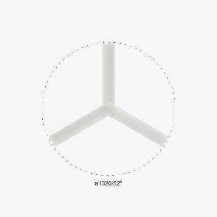 FARO 34290WP - Stropní ventilátor CRUISER L bílá pr. 132 cm SMART + dálkové ovládání