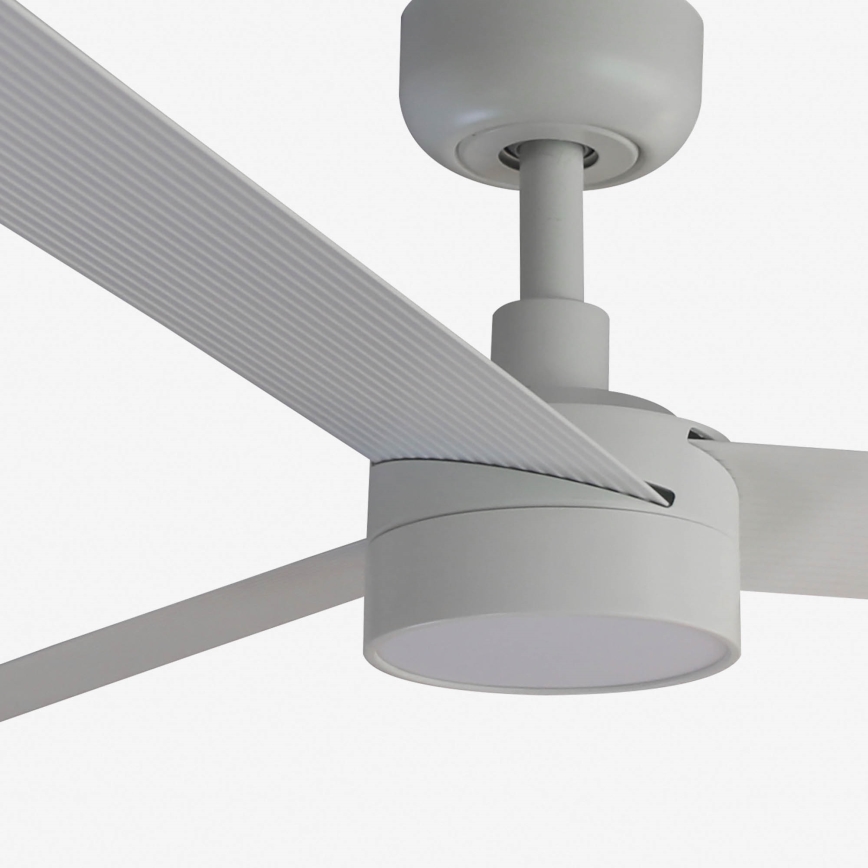 FARO 34290WT1S - LED Stmívatelný stropní ventilátor CRUISER L LED/18W/230V 2700/3000/4000K pr. 132 cm bílá Wi-Fi Tuya + dálkové ovládání