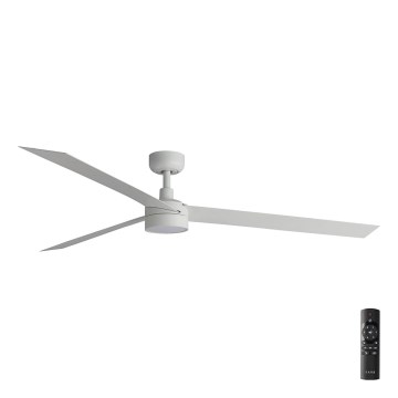 FARO 34292-1TW - LED Stmívatelný ventilátor CRUISER LED/20W/230V 2700/4000/6500K pr. 160 cm bílá + dálkové ovládání