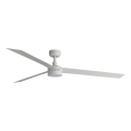 FARO 34292WT1S - LED Stmívatelný stropní ventilátor CRUISER XL LED/18W/230V 2700/3000/4000K pr. 160 cm bílá Wi-Fi Tuya + dálkové ovládání