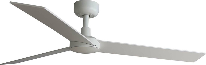 FARO 34297WT - Stropní ventilátor RUDDER L bílá/béžová pr. 132 cm Wi-Fi Tuya + dálkové ovládání