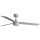 FARO 34297WT1S - LED Stmívatelný stropní ventilátor RUDDER L LED/18W/230V 2700/3000/4000K pr. 132 cm béžová/bílá Wi-Fi Tuya + dálkové ovládání
