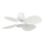 FARO 34315 - LED Stmívatelný stropní ventilátor KLOVER S LED/20W/230V 2700/4000/6500K bílá pr. 80 cm + dálkové ovládání