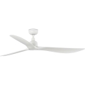 FARO 34363WT - Stropní ventilátor OUTWOOD L bílá pr. 150 cm Wi-Fi Tuya IP44 + dálkové ovládání