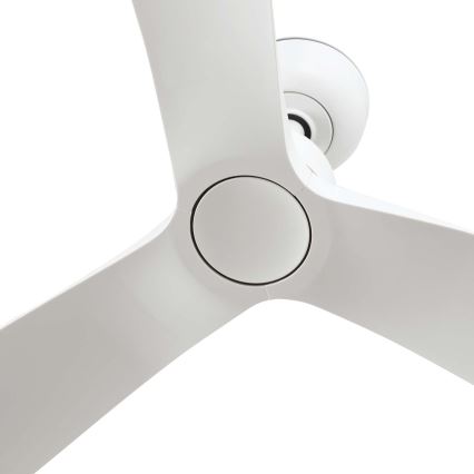 FARO 34363WT - Stropní ventilátor OUTWOOD L bílá pr. 150 cm Wi-Fi Tuya IP44 + dálkové ovládání