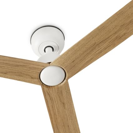 FARO 34370 - Stropní ventilátor MARINE M pr. 125 cm hnědá/bílá IP44 + dálkové ovládání