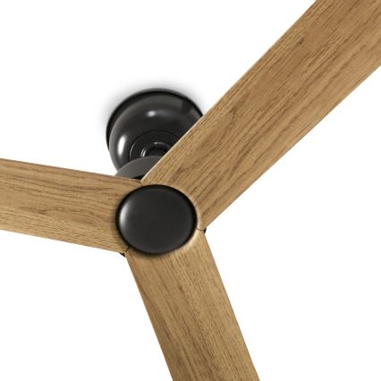 FARO 34371 - Stropní ventilátor MARINE M pr. 125 cm hnědá/černá IP44 + dálkové ovládání