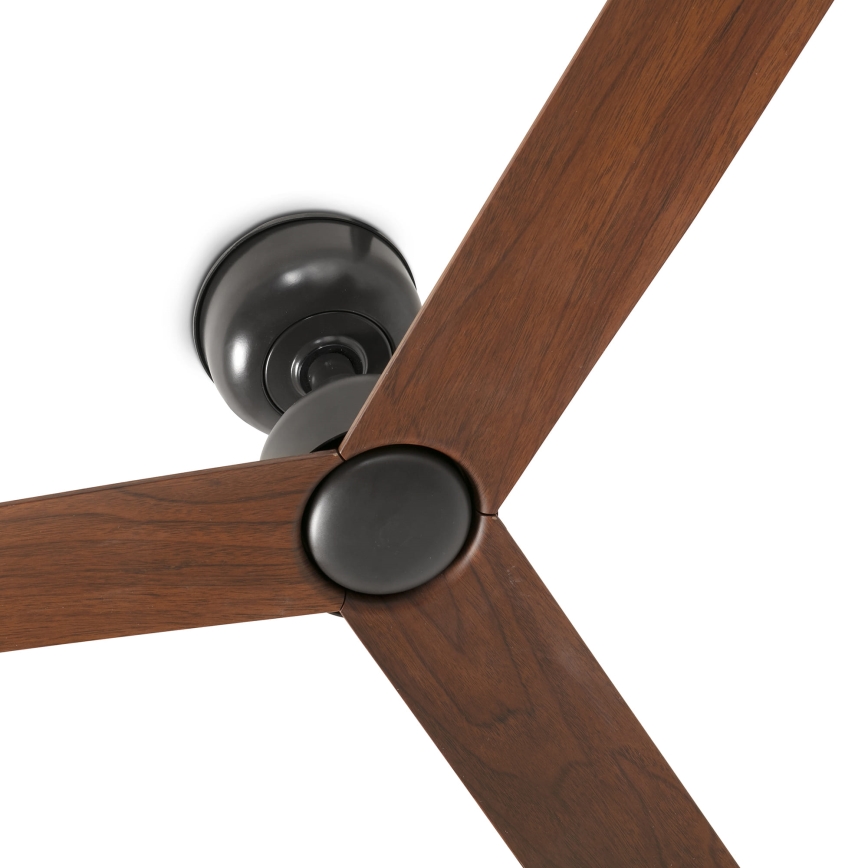 FARO 34372 - Stropní ventilátor MARINE M pr. 125 cm hnědá/černá IP44 + dálkové ovládání