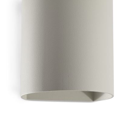 FARO 40524 - Nástěnné svítidlo SOLE 1xGU10/8W/230V šedá kulatý