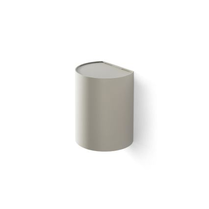 FARO 40524 - Nástěnné svítidlo SOLE 1xGU10/8W/230V šedá kulatý