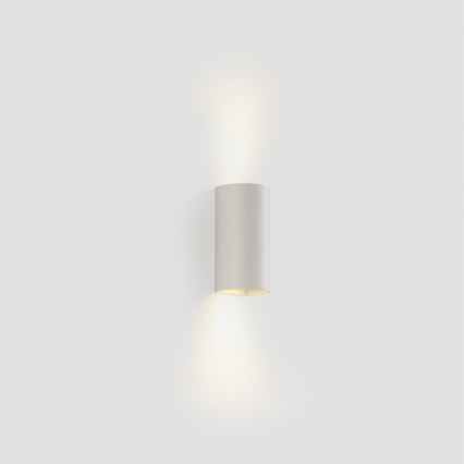 FARO 40538 - Nástěnné svítidlo SOLE 2xGU10/8W/230V bílá kulatý