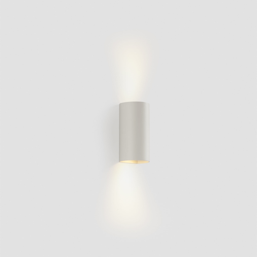 FARO 40538 - Nástěnné svítidlo SOLE 2xGU10/8W/230V bílá kulatý