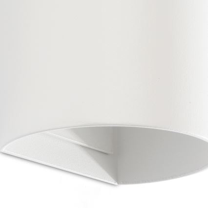 FARO 40538 - Nástěnné svítidlo SOLE 2xGU10/8W/230V bílá kulatý