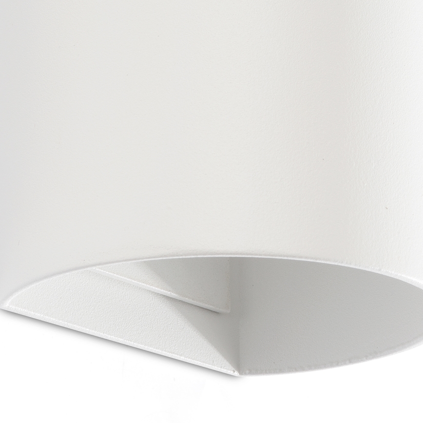 FARO 40538 - Nástěnné svítidlo SOLE 2xGU10/8W/230V bílá kulatý