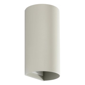 FARO 40540 - Nástěnné svítidlo SOLE 2xGU10/8W/230V šedá kulatý
