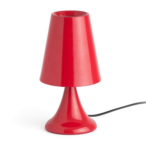 FARO 54005 - Stolní lampa SIRA 1xE14/20W/230V červená