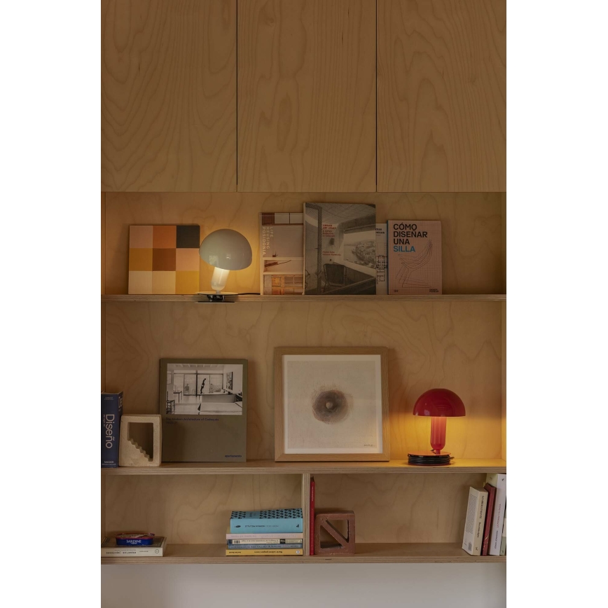 FARO 56101 - Stolní lampa s klipem 2v1 BELA 1xE27/15W/230V bílá