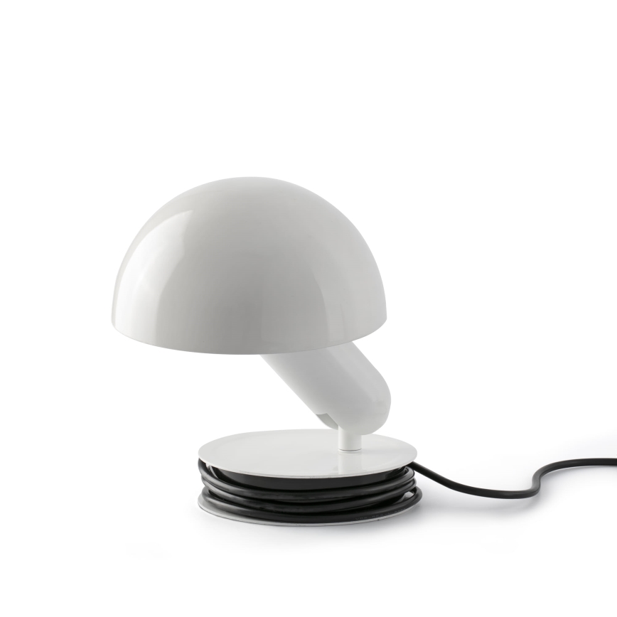 FARO 56101 - Stolní lampa s klipem 2v1 BELA 1xE27/15W/230V bílá