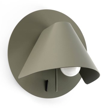 FARO 62356 - Nástěnné bodové svítidlo NOON 1xE27/15W/230V zelená