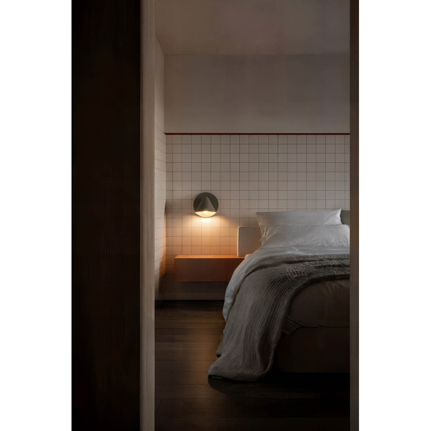 FARO 62356 - Nástěnné bodové svítidlo NOON 1xE27/15W/230V zelená
