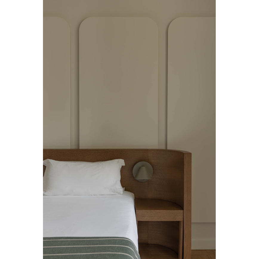 FARO 62356 - Nástěnné bodové svítidlo NOON 1xE27/15W/230V zelená